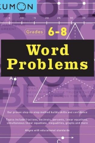 Cover of Word Problems: Grades 6 - 8