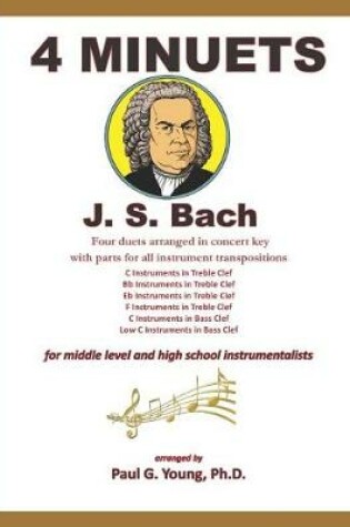 Cover of Four Minuets by J.S. Bach