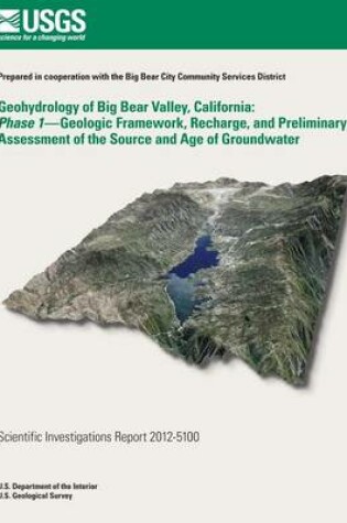 Cover of Geohydrology of Big Bear Valley, California