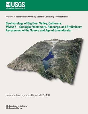 Book cover for Geohydrology of Big Bear Valley, California