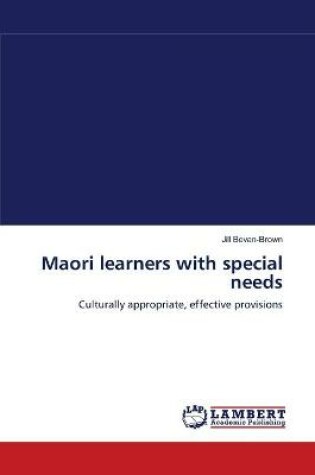 Cover of Maori learners with special needs