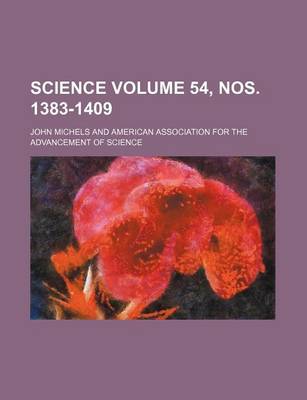 Book cover for Science Volume 54, Nos. 1383-1409