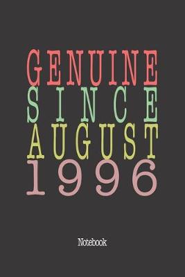 Book cover for Genuine Since August 1996