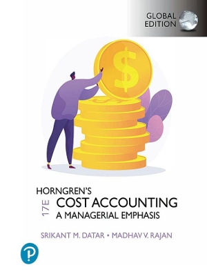 Book cover for Horngren's Cost Accounting, Global Edition