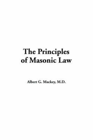 Cover of The Principles of Masonic Law