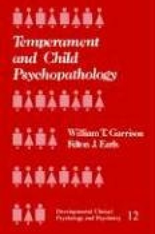 Cover of Temperament and Child Psychopathology