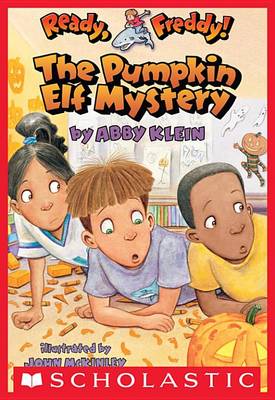 Book cover for Pumpkin Elf Mystery (Ready, Freddy! #11)