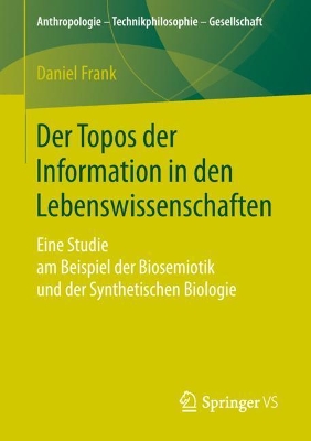 Cover of Der Topos der Information in den Lebenswissenschaften