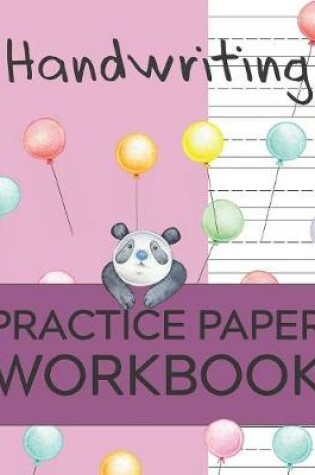 Cover of Handwriting Practice Paper Workbook