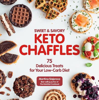 Book cover for Sweet & Savory Keto Chaffles
