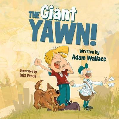 Book cover for The Giant Yawn!