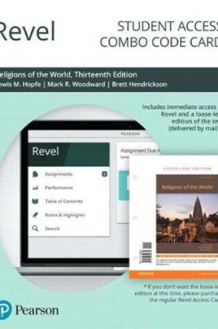 Cover of Revel for Religions of the World -- Combo Access Card