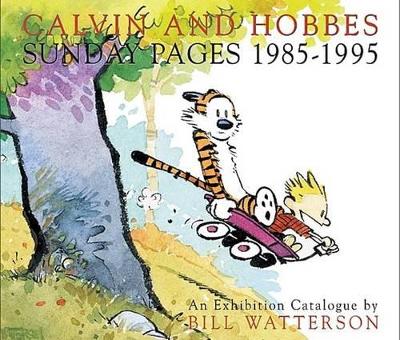 Book cover for Calvin and Hobbes Sunday Pages 1985-1995