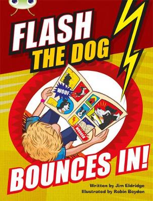 Book cover for Bug Club Brown A/3C Flash the Dog Bounces In! 6-pack