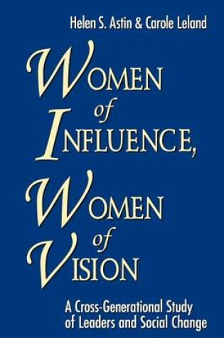 Cover of Women of Influence, Women of Vision