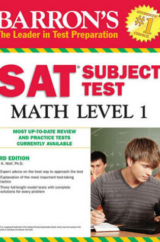 Cover of Sat Subject Test Math