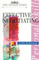 Cover of Effective Negotiating