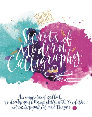 Book cover for Kirsten Burke's Secrets of Modern Calligraphy