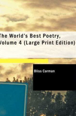 Cover of The World's Best Poetry, Volume 4