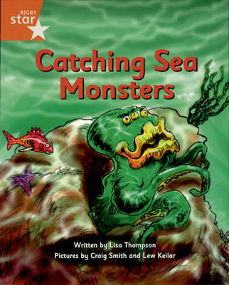 Book cover for Pirate Cove: Orange Level Fiction: Catching Sea Monsters