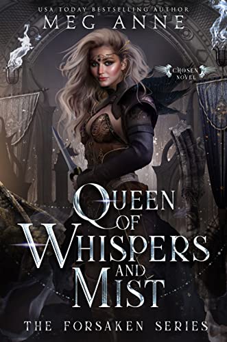 Book cover for Queen of Whispers & Mist