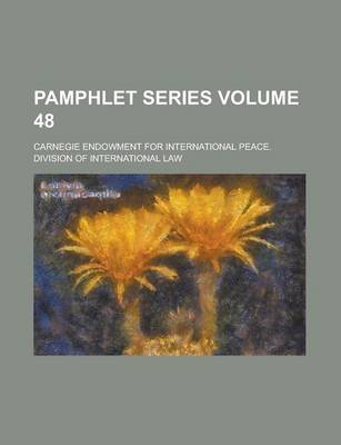 Book cover for Pamphlet Series Volume 48