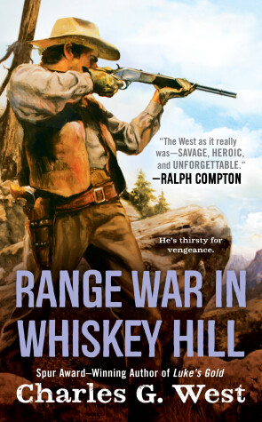 Book cover for Range War in Whiskey Hill