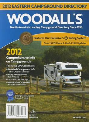 Book cover for Woodall's Eastern America Campground Directory, 2012