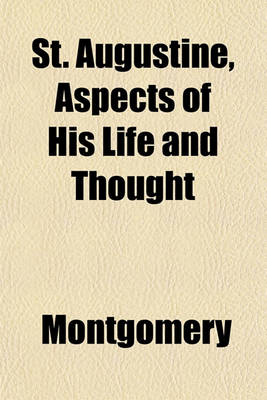 Book cover for St. Augustine, Aspects of His Life and Thought