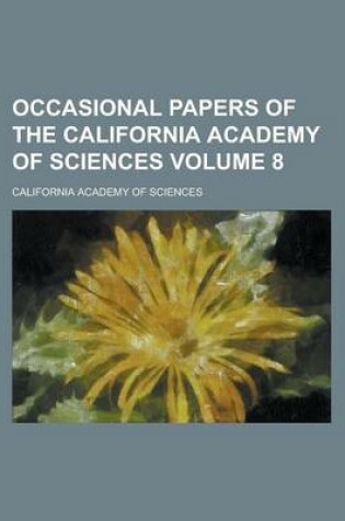 Cover of Occasional Papers of the California Academy of Sciences (V. 10 No. 1 1922)