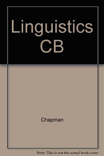 Book cover for Linguistics CB