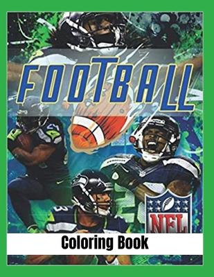 Book cover for NFL Coloring Book