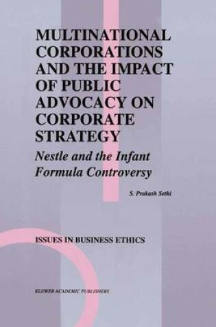 Cover of Multinational Corporations and the Impact of Public Advocacy on Corporate Strategy