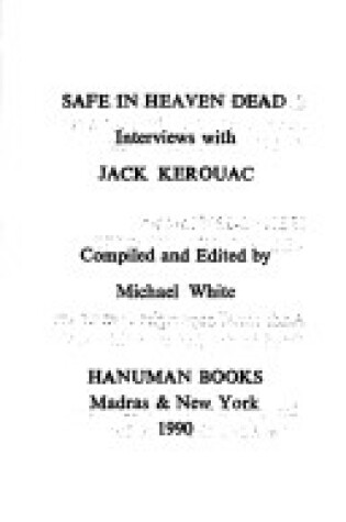 Cover of Safe in Heaven Dead