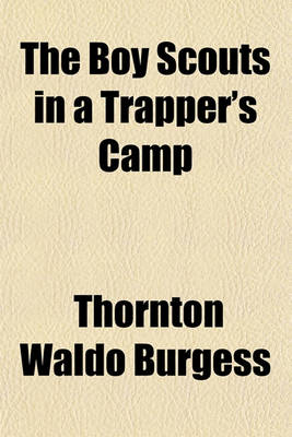 Book cover for The Boy Scouts in a Trapper's Camp