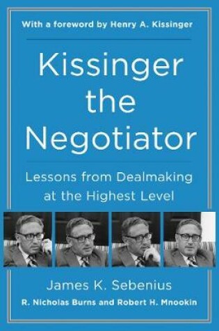 Cover of Kissinger the Negotiator