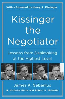 Book cover for Kissinger the Negotiator