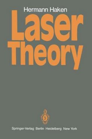 Cover of Laser Theory
