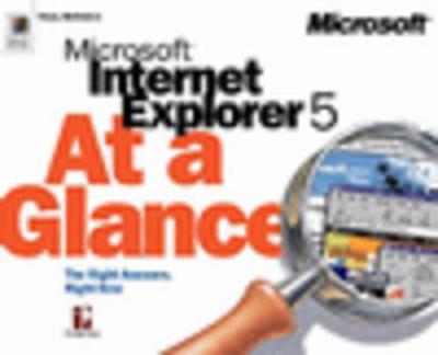 Book cover for Microsoft Internet Explorer 5 at a Glance