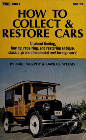 Book cover for How to Collect & Restore Cars