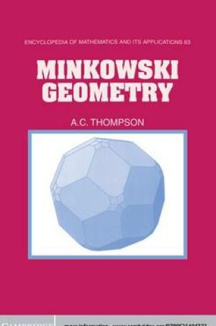 Cover of Minkowski Geometry