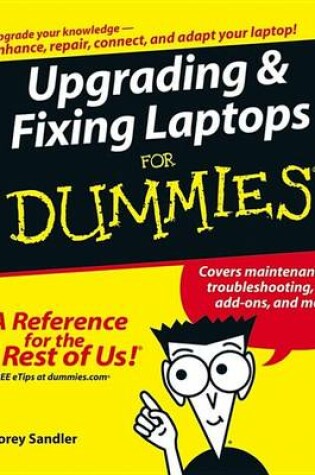 Cover of Upgrading and Fixing Laptops For Dummies