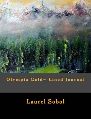 Book cover for Olympia Gold Lined Journal