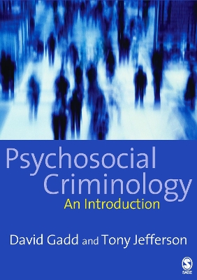 Book cover for Psychosocial Criminology