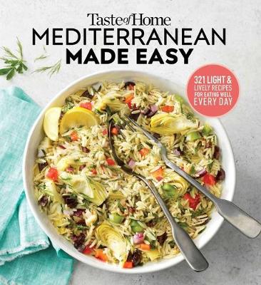 Book cover for Taste of Home Mediterranean Made Easy