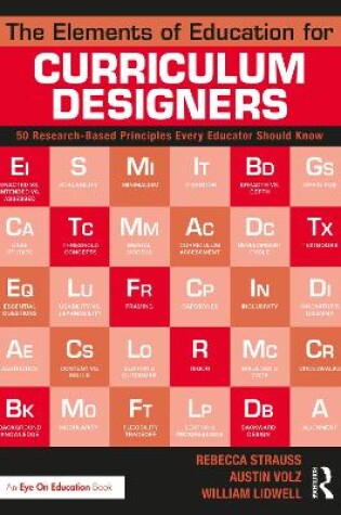 Cover of The Elements of Education for Curriculum Designers