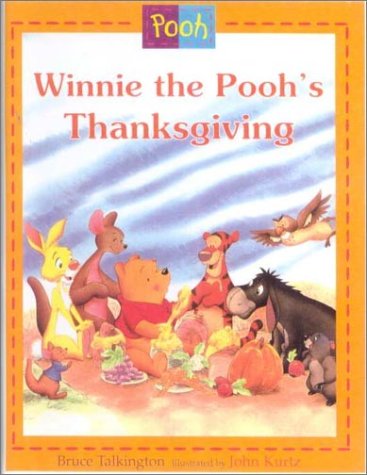 Book cover for Winnie the Pooh's Thanksgiving