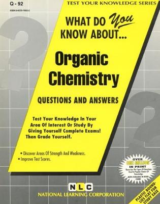 Book cover for ORGANIC CHEMISTRY