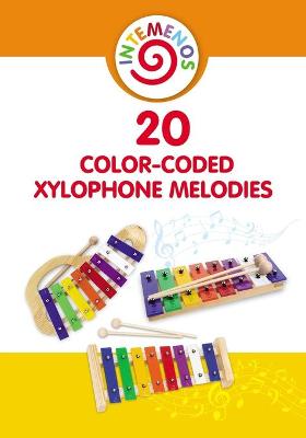 Book cover for 20 Color-Coded Xylophone Melodies