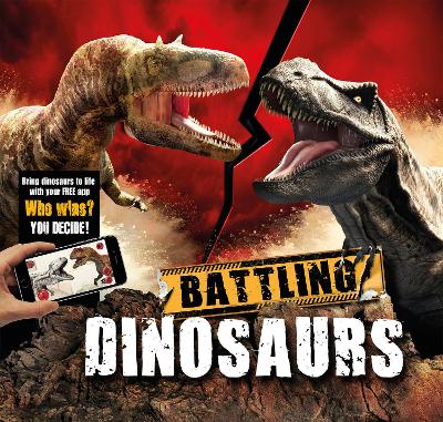 Book cover for Battling Dinosaurs